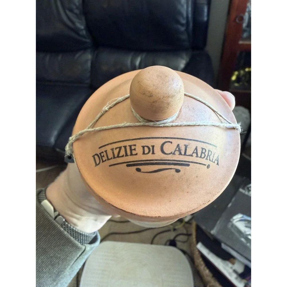DELIZIE DI CALABRA‎ Italian Terracotta Jar Old Spices Penne Arrabbiata Calabria